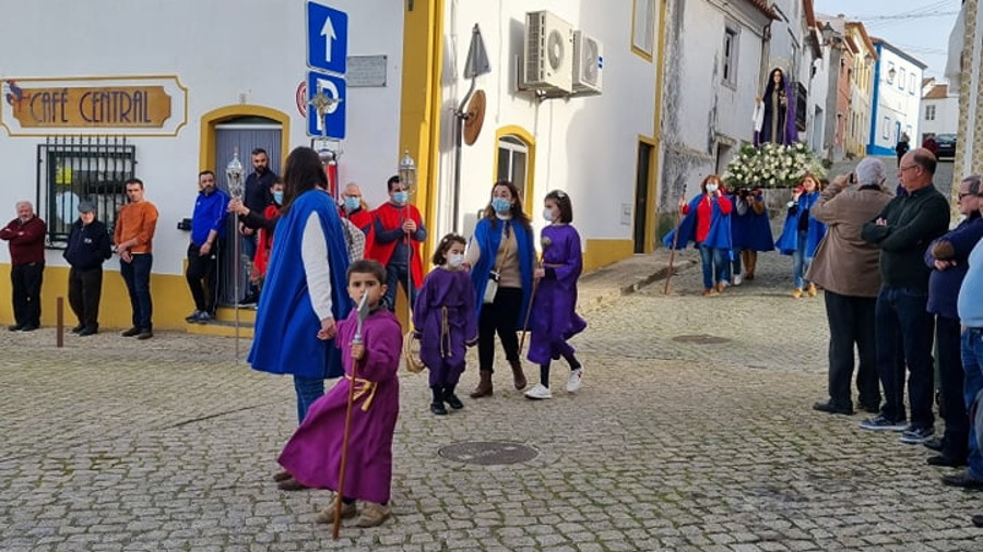 Galveias recebe Procissão do Senhor dos Passos