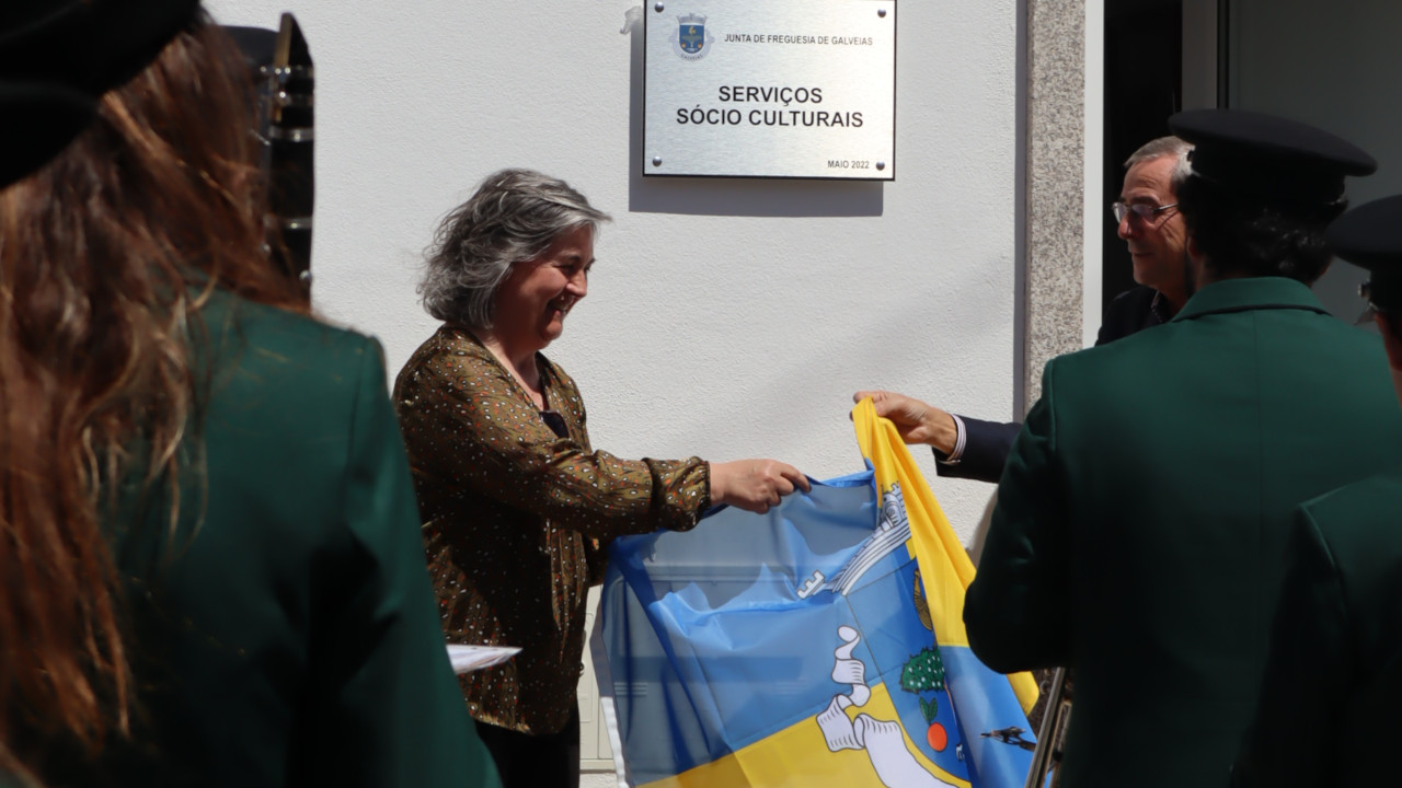 Inauguração dos Serviços Socioculturais na Rua do Outeiro