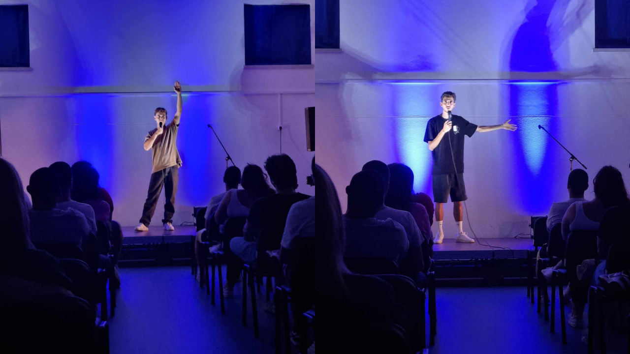 Testes de Stand-up com Pedro Teixeira da Mota e Colegas